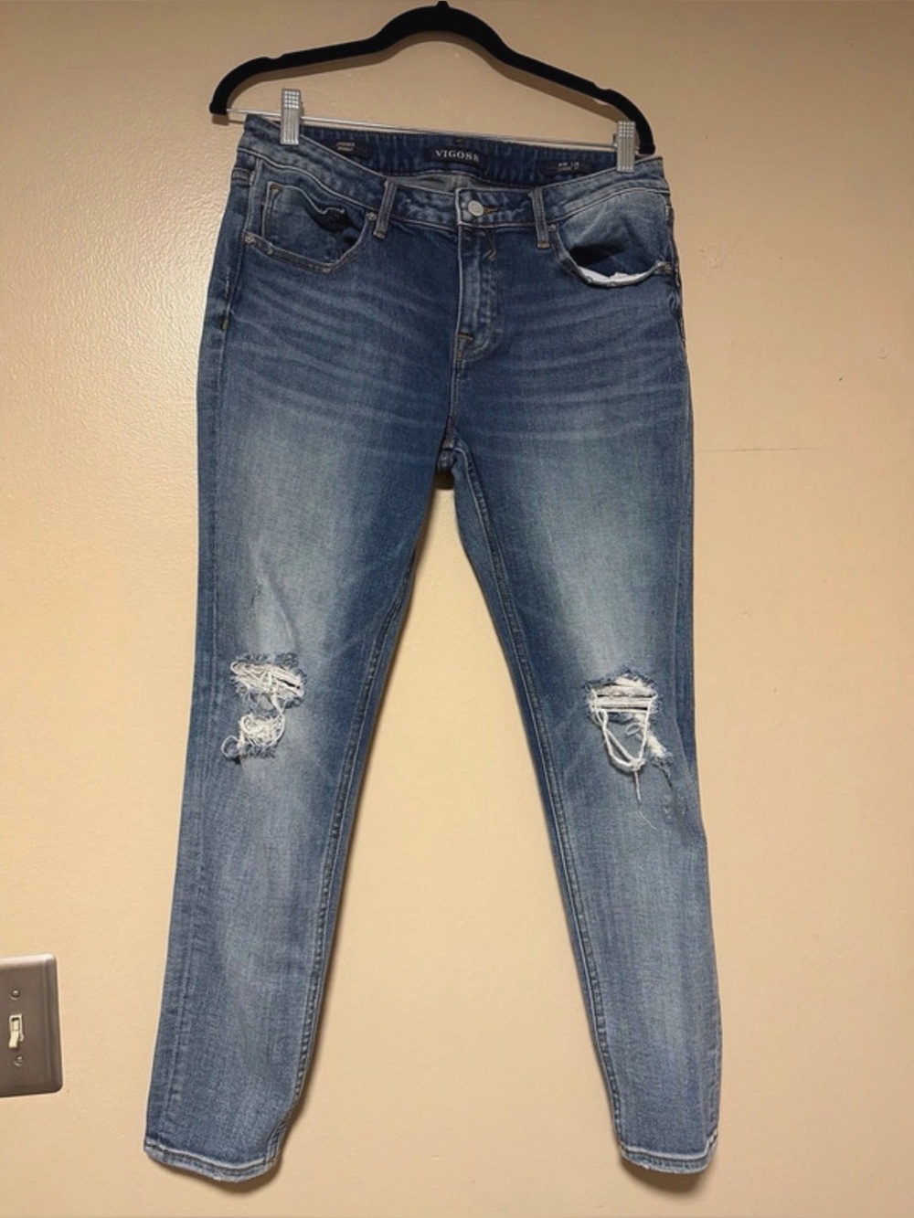 Deadstock 2010s vigoss jagger skinny jeans